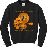 Witch On A Dark Desert Highway Cool Wind In My Hair Kids Sweatshirt thumb 0