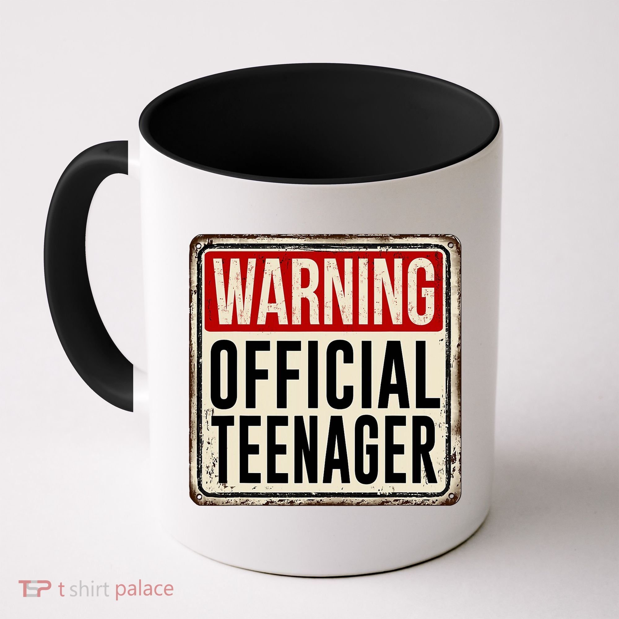 Warning Officially A Teenager Coffee Mug