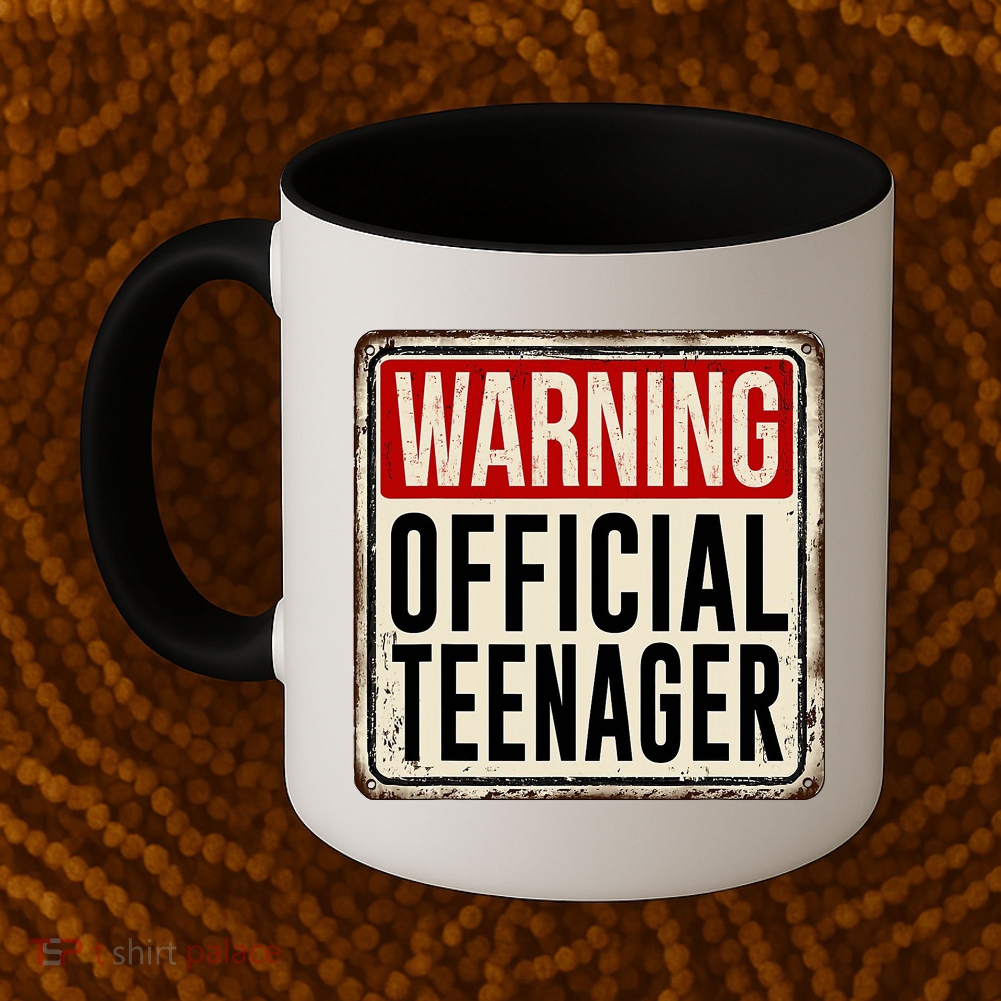 Warning Officially A Teenager Coffee Mug