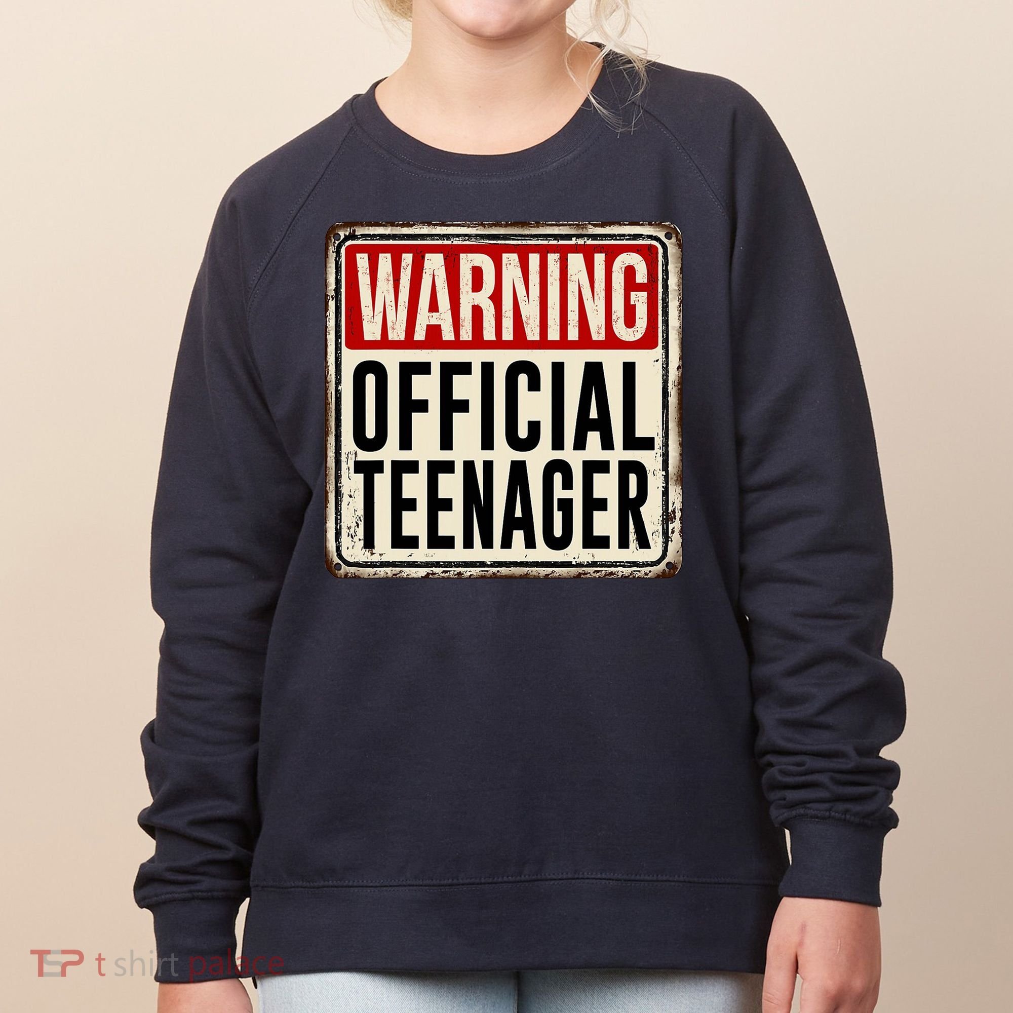 Warning Officially A Teenager Women's Sweatshirt