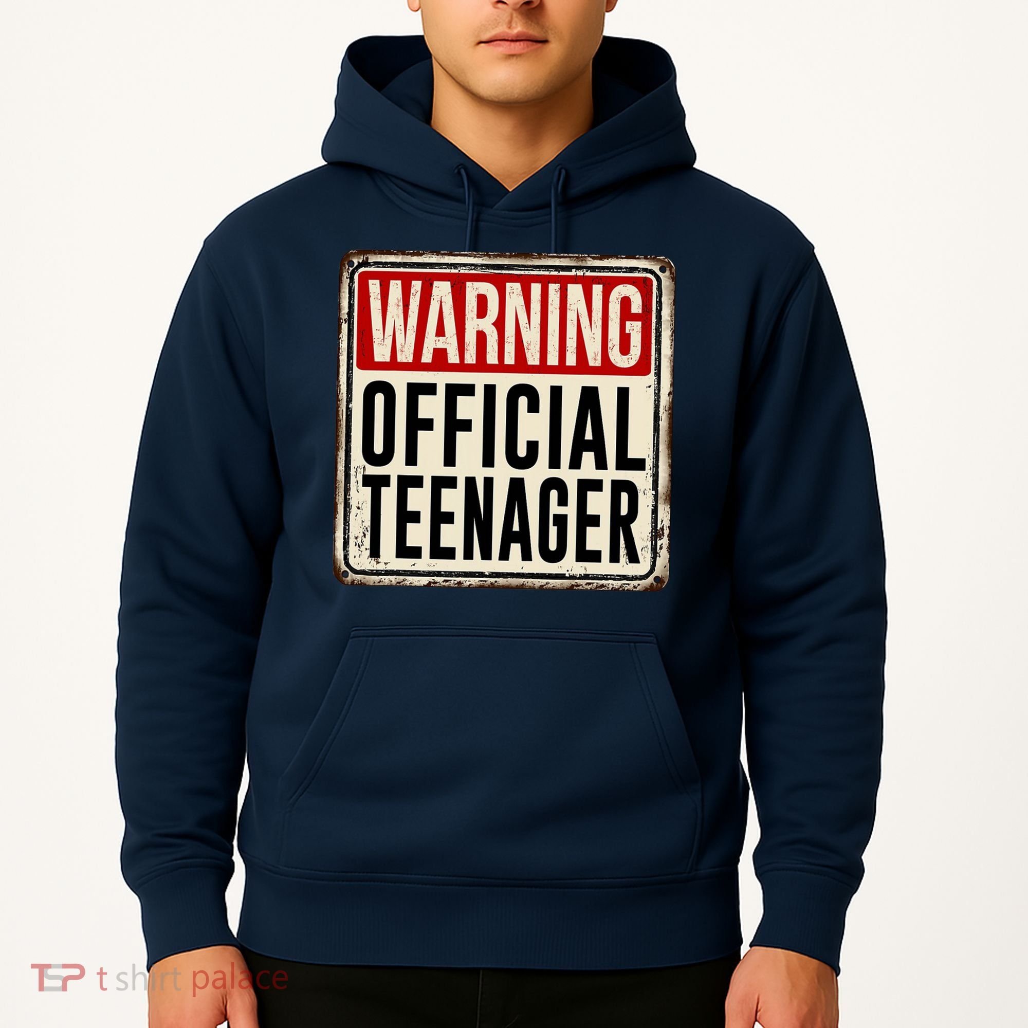 Warning Officially A Teenager Hoodie