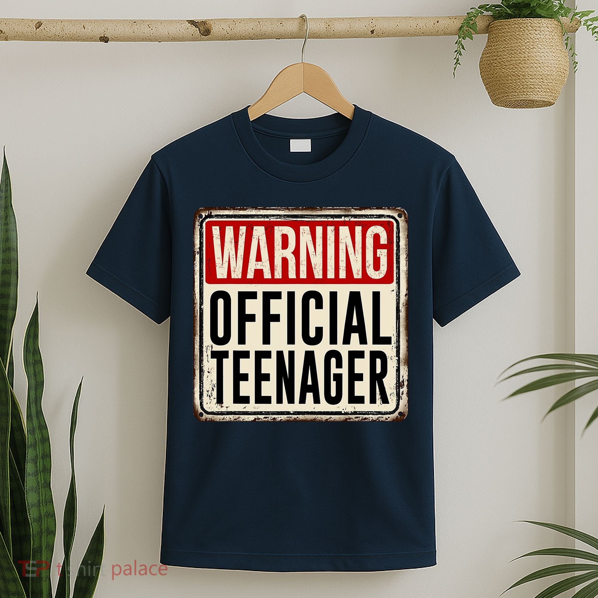 Warning Officially A Teenager T-Shirt
