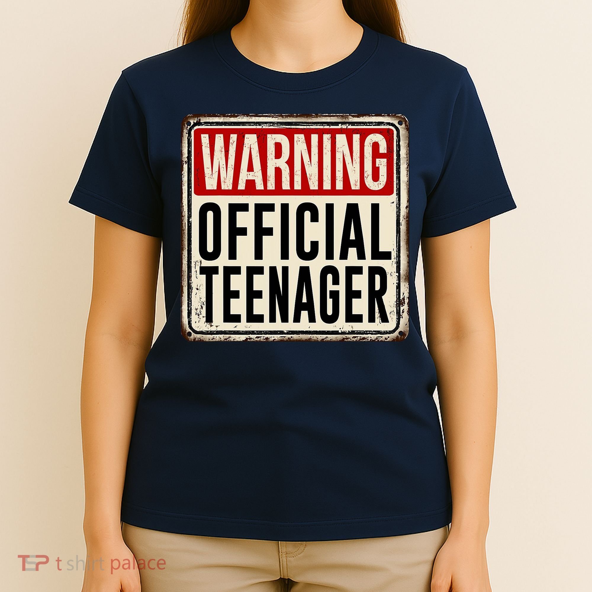Warning Officially A Teenager T-Shirt