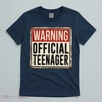 Warning Officially A Teenager T-Shirt thumb 5