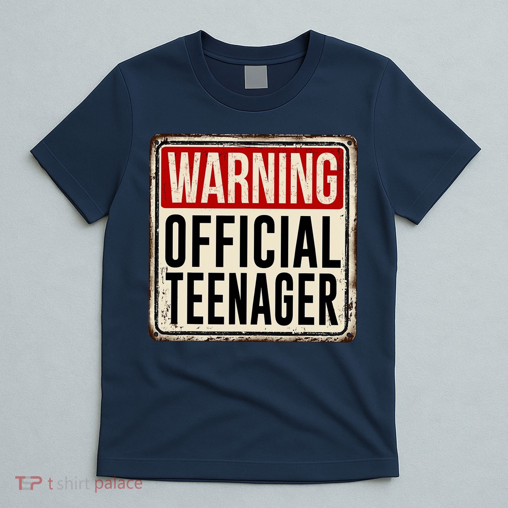 Warning Officially A Teenager T-Shirt