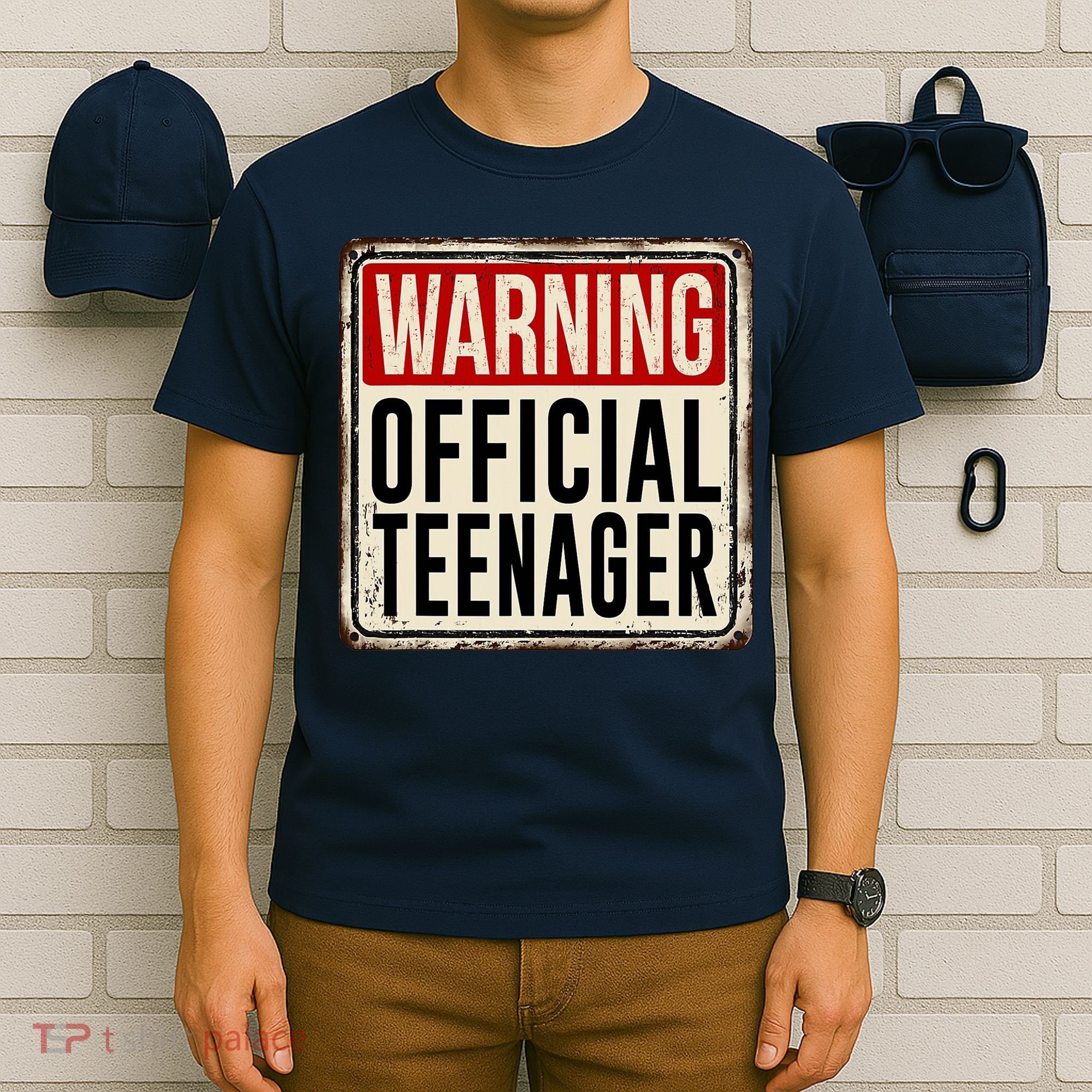 Warning Officially A Teenager T-Shirt