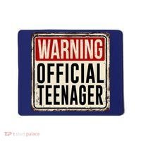 Warning Officially A Teenager Mousepad thumb 0