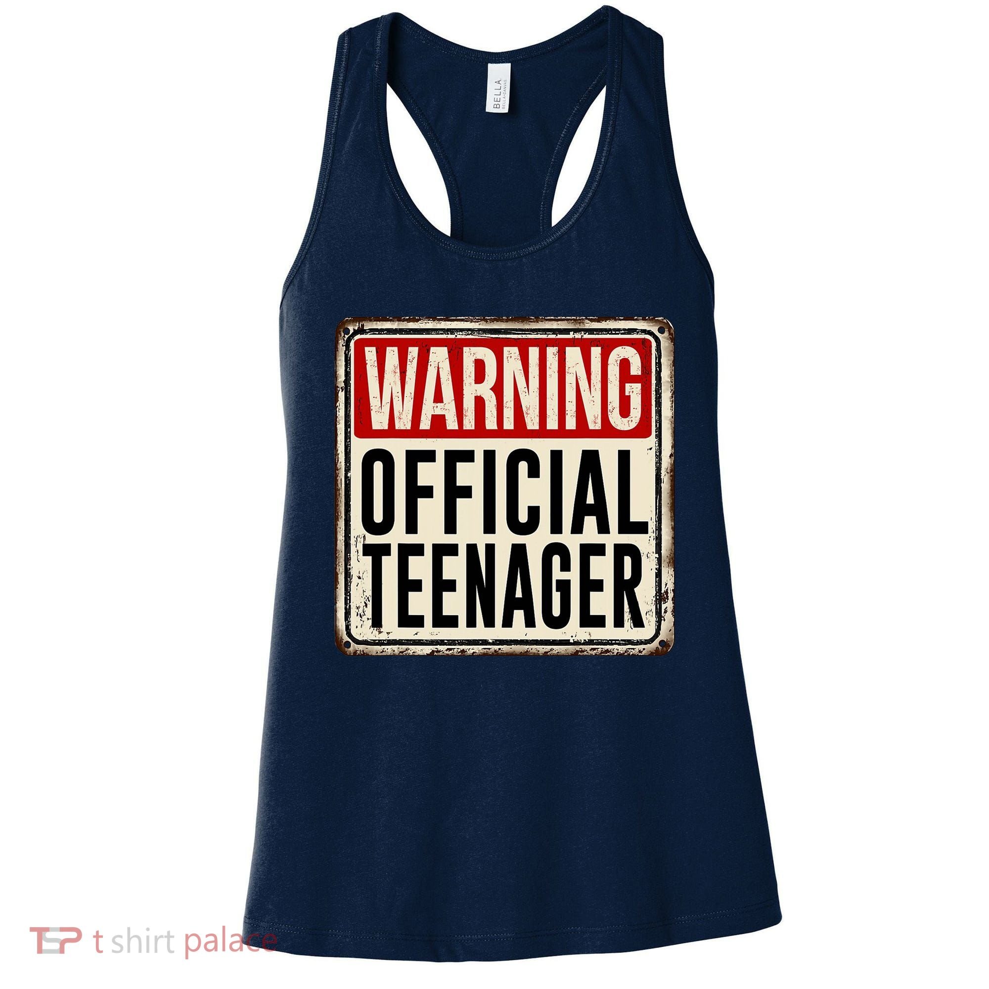 Warning Officially A Teenager Women's Tank Top