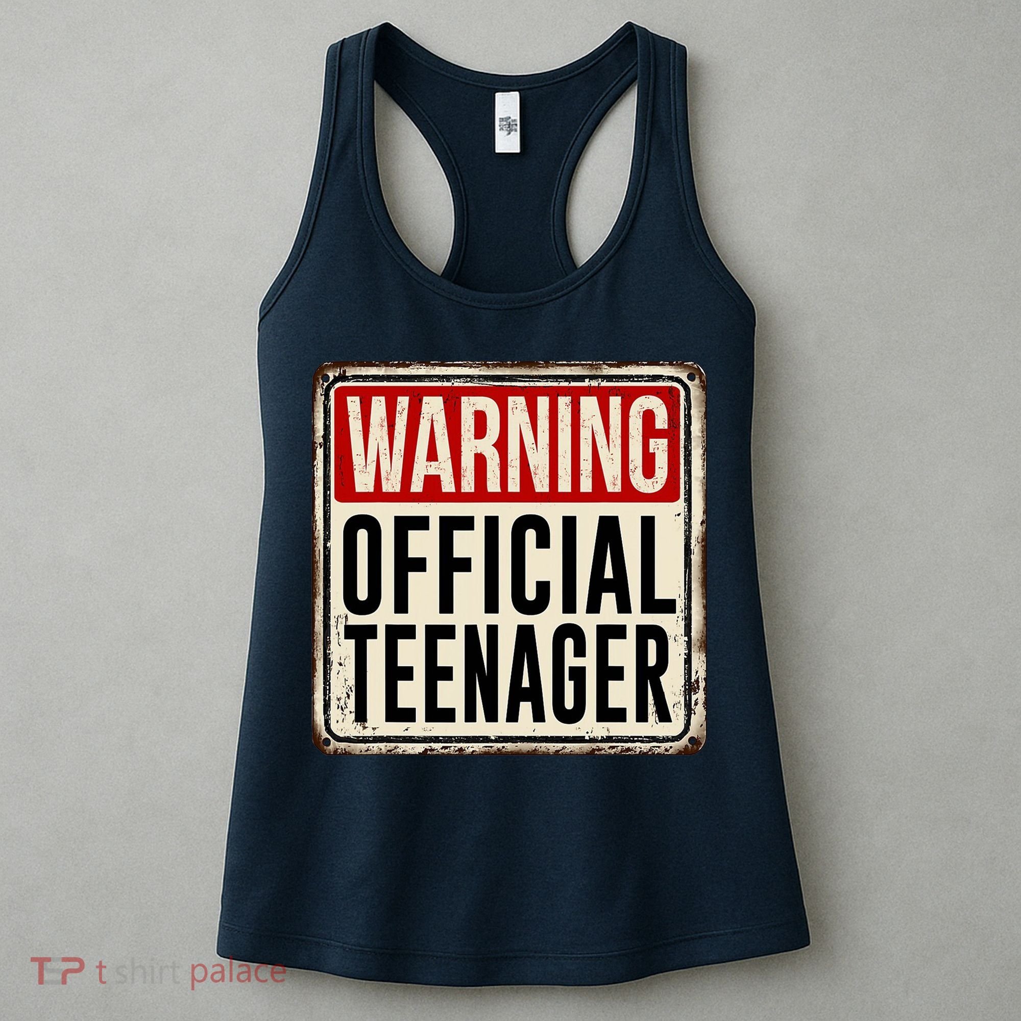 Warning Officially A Teenager Women's Tank Top