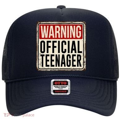 Warning Officially A Teenager Hat