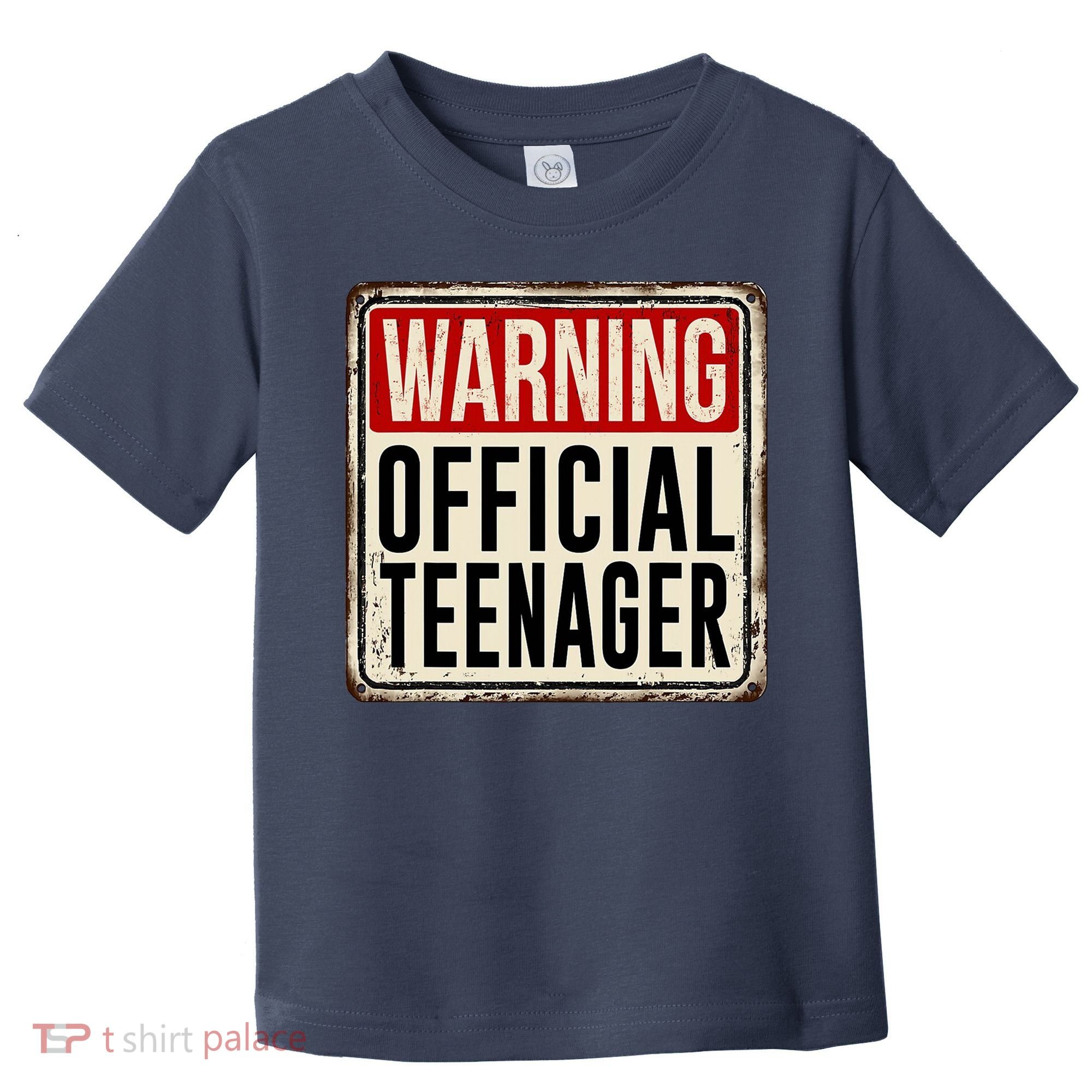 Warning Officially A Teenager Toddler T-Shirt