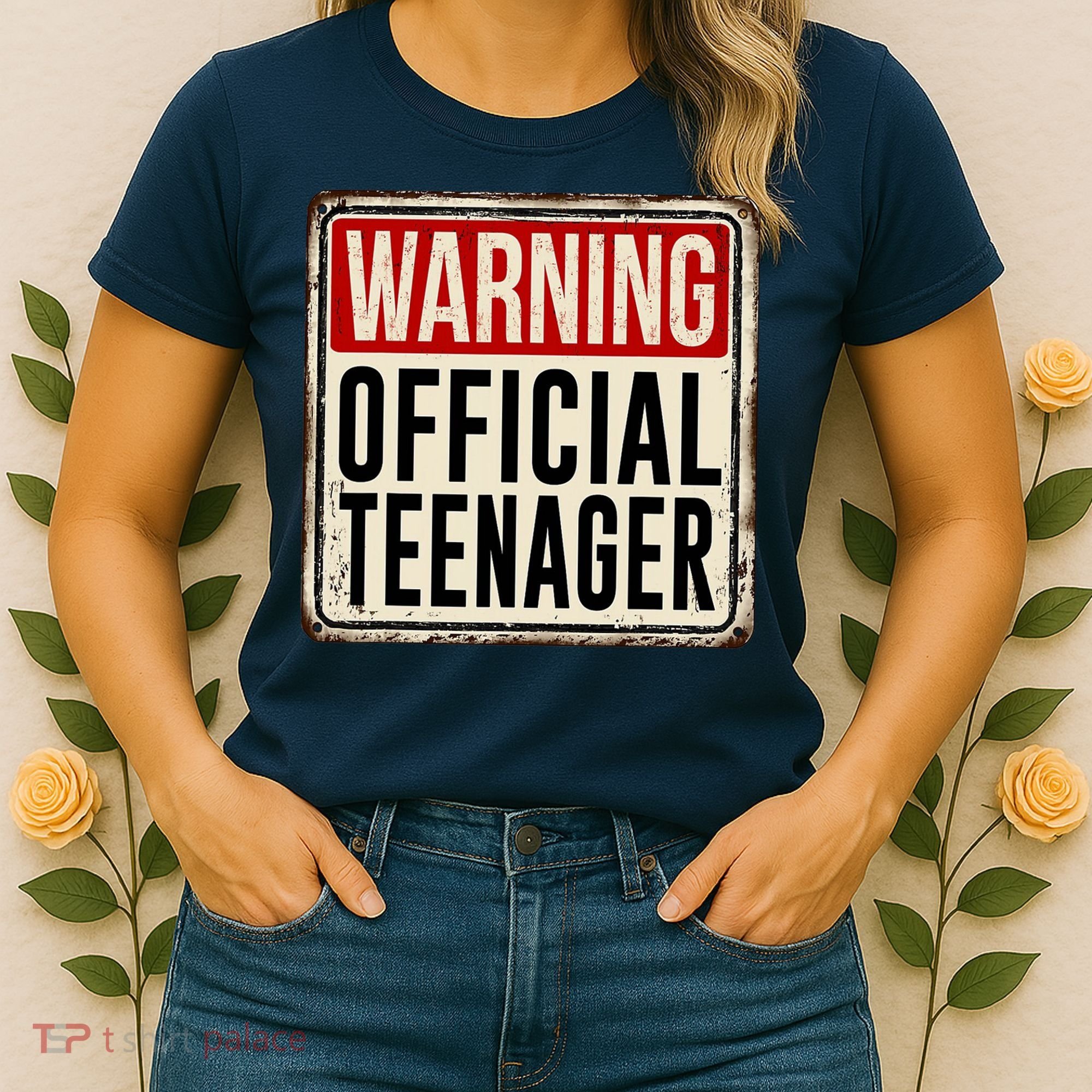 Warning Officially A Teenager Women's T-Shirt