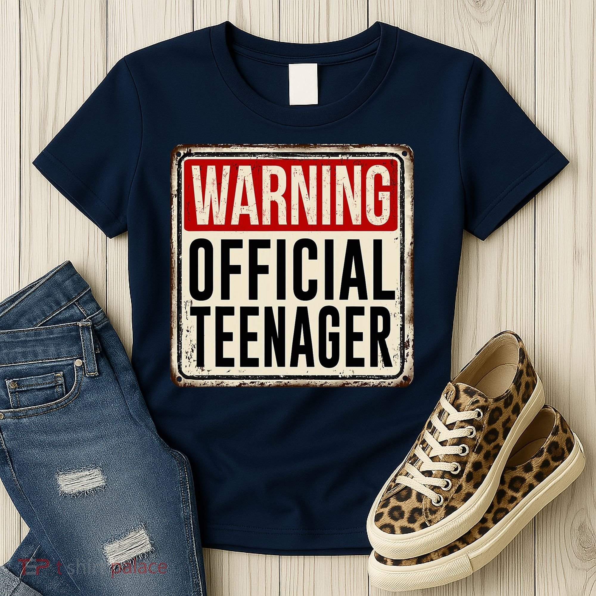 Warning Officially A Teenager Women's T-Shirt