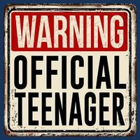 Warning Officially A Teenager Women's T-Shirt thumb 6