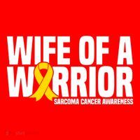 Wife Of A Warrior Bone Cancer Sarcoma Cancer Awareness Great Gift Santa Hat thumb 1