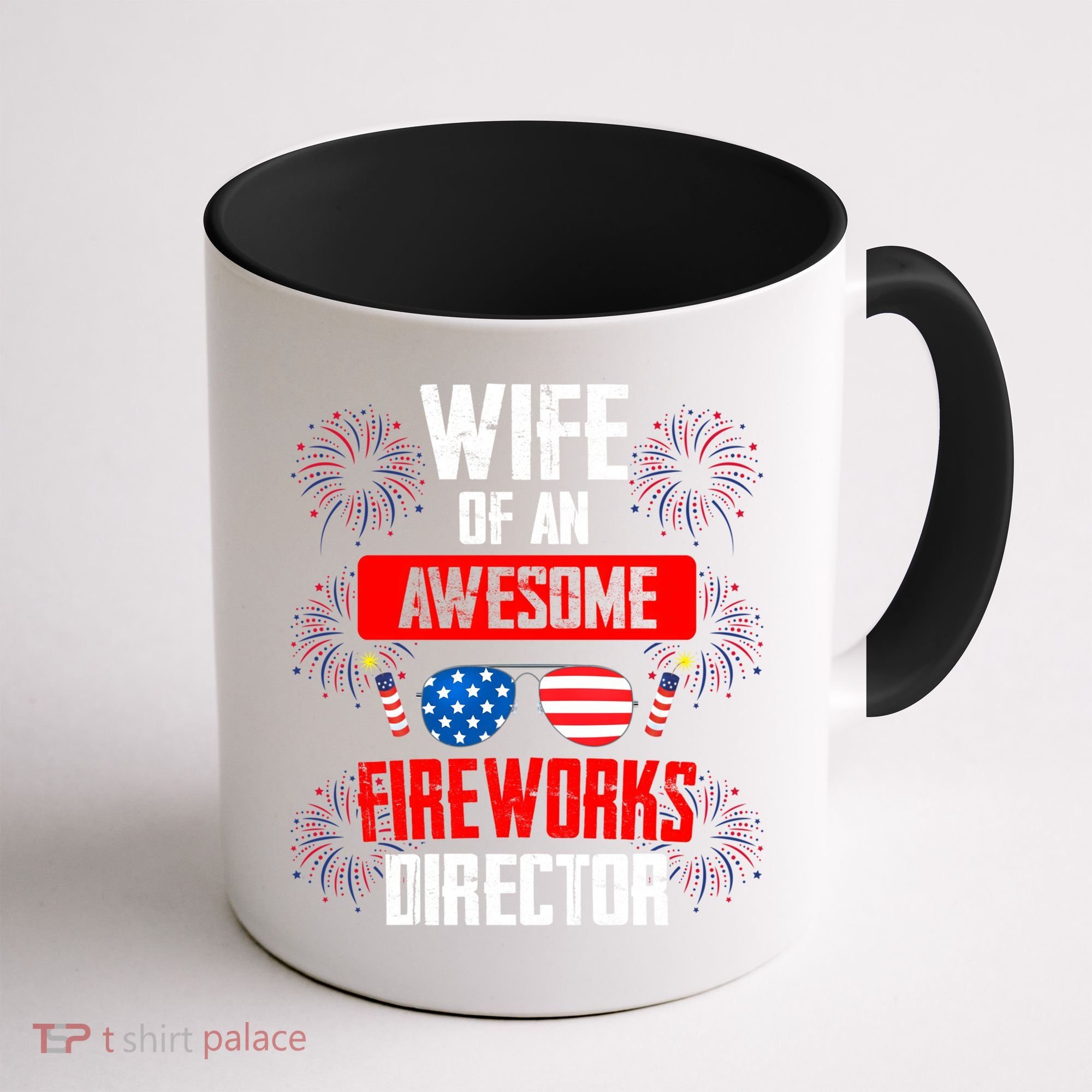 Wife Of An Awesome Fireworks Director Assistant Firework Gift Coffee Mug
