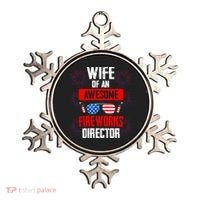 Wife Of An Awesome Fireworks Director Assistant Firework Gift Ornament thumb 0
