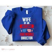 Wife Of An Awesome Fireworks Director Assistant Firework Gift Sweatshirt thumb 2