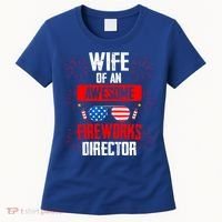 Wife Of An Awesome Fireworks Director Assistant Firework Gift Women's T-Shirt thumb 0