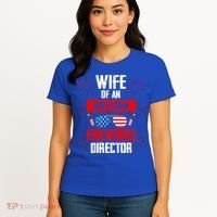 Wife Of An Awesome Fireworks Director Assistant Firework Gift Women's T-Shirt thumb 4