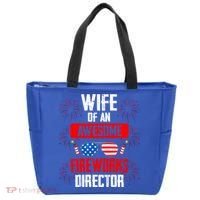 Wife Of An Awesome Fireworks Director Assistant Firework Gift Tote Bag thumb 0