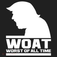 WOAT Anti Trump Worst Of All Time Women's Sweatshirt thumb 2