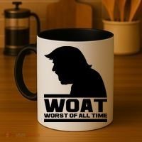 WOAT Anti Trump Worst Of All Time Coffee Mug thumb 4