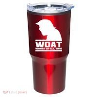 WOAT Anti Trump Worst Of All Time Tumbler thumb 0