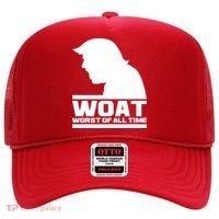 WOAT Anti Trump Worst Of All Time Hat thumb 0