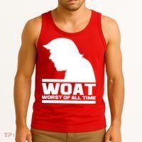 WOAT Anti Trump Worst Of All Time Tank Top thumb 3