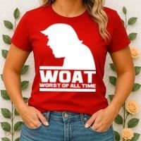 WOAT Anti Trump Worst Of All Time Women's T-Shirt thumb 2