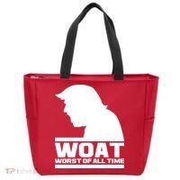 WOAT Anti Trump Worst Of All Time Tote Bag thumb 0