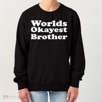 WorldS Okayest Brother Graphic Women's Sweatshirt thumb 0