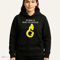 Weapon Of Brass Destruction Humorous Sousaphone Hoodie thumb 5