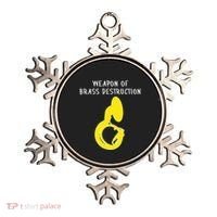 Weapon Of Brass Destruction Humorous Sousaphone Ornament thumb 0