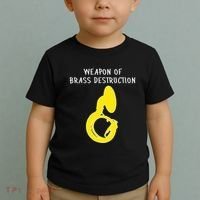 Weapon Of Brass Destruction Humorous Sousaphone Toddler T-Shirt thumb 2