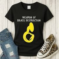 Weapon Of Brass Destruction Humorous Sousaphone Women's T-Shirt thumb 3
