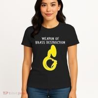 Weapon Of Brass Destruction Humorous Sousaphone Women's T-Shirt thumb 4
