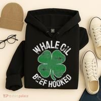 Whale Oil Beef Hooked Gift Speak St Patricks Day Irish Hoodie thumb 4
