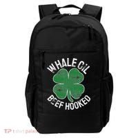 Whale Oil Beef Hooked Gift Speak St Patricks Day Irish Backpack thumb 0