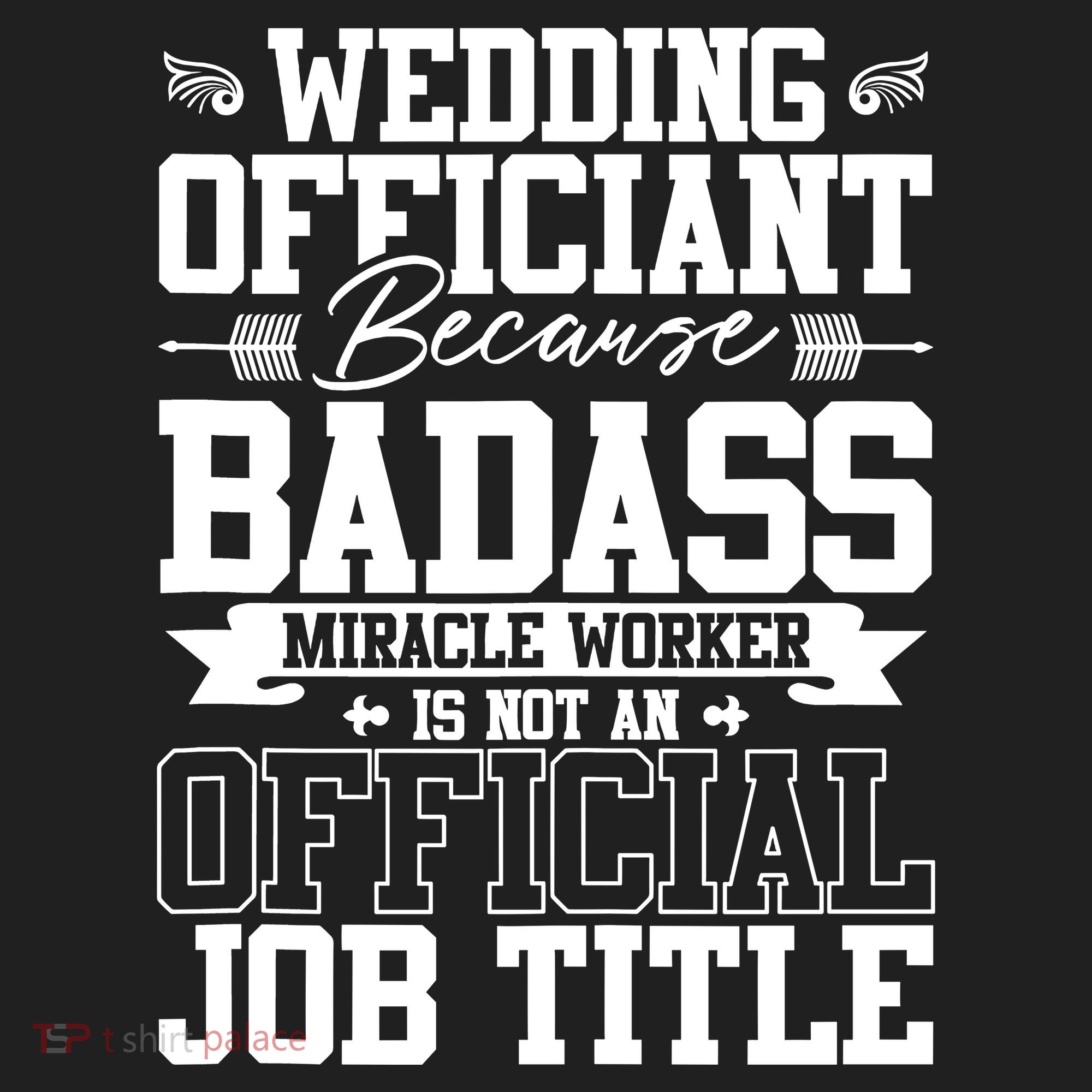 Wedding Officiant Because Badass Miracle Worker 12oz Stainless Steel Coffee Mug