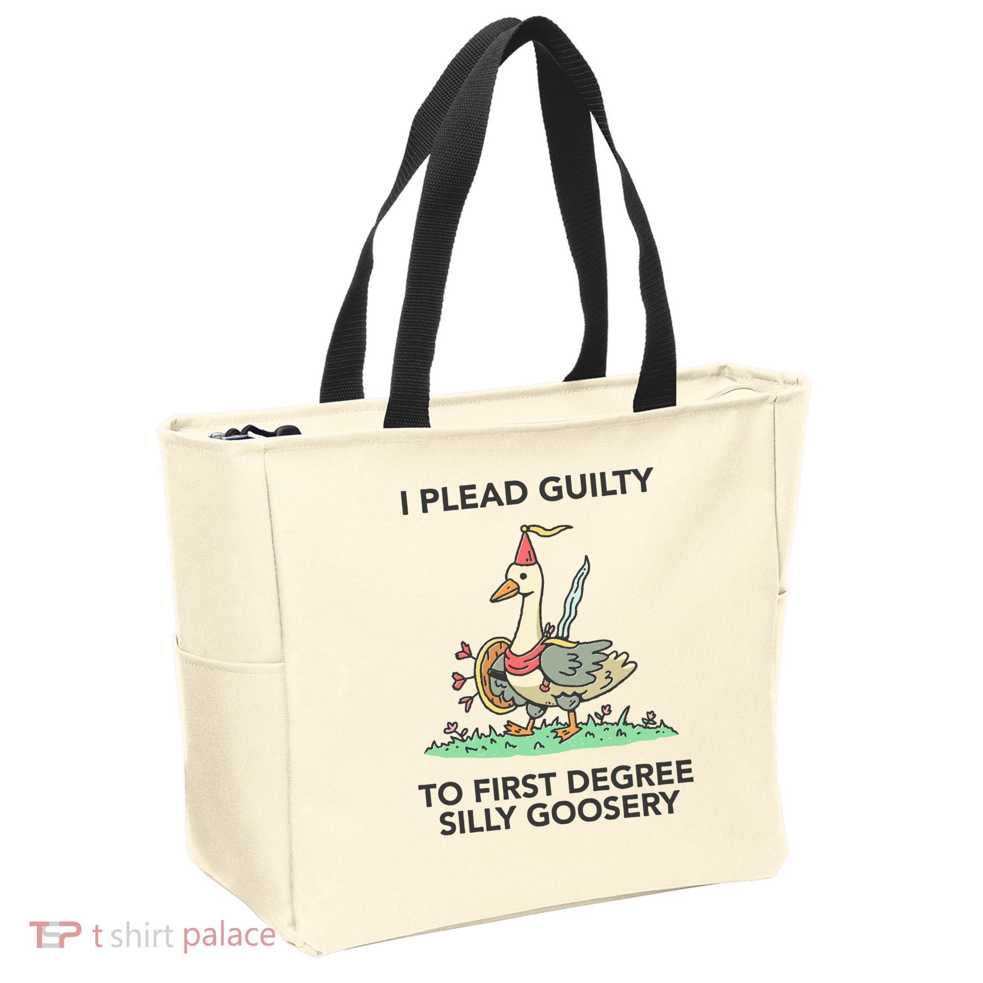 Wizard Of Barge I Plead Guilty To First Degree Silly Goosery Tote Bag
