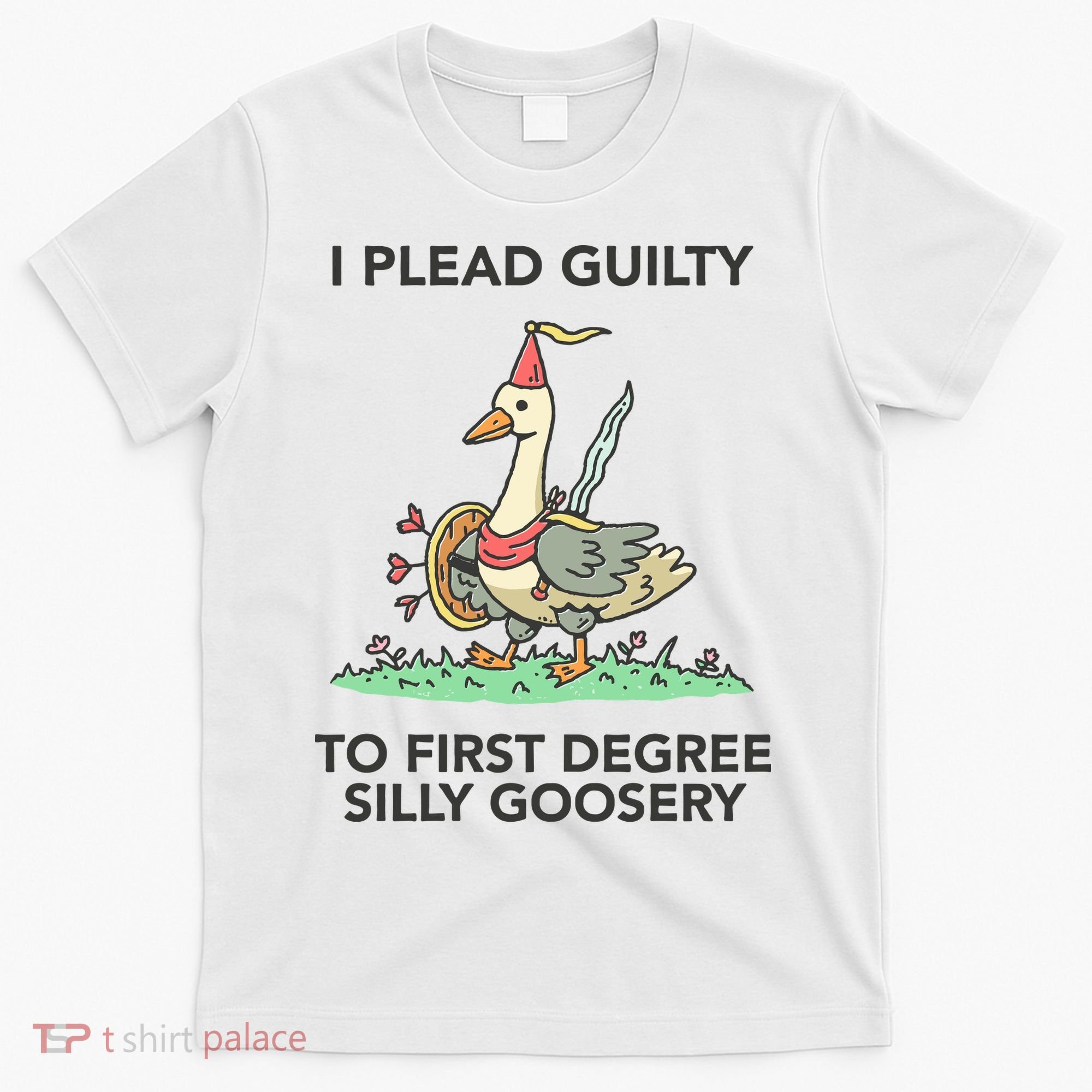 Wizard Of Barge I Plead Guilty To First Degree Silly Goosery T-Shirt