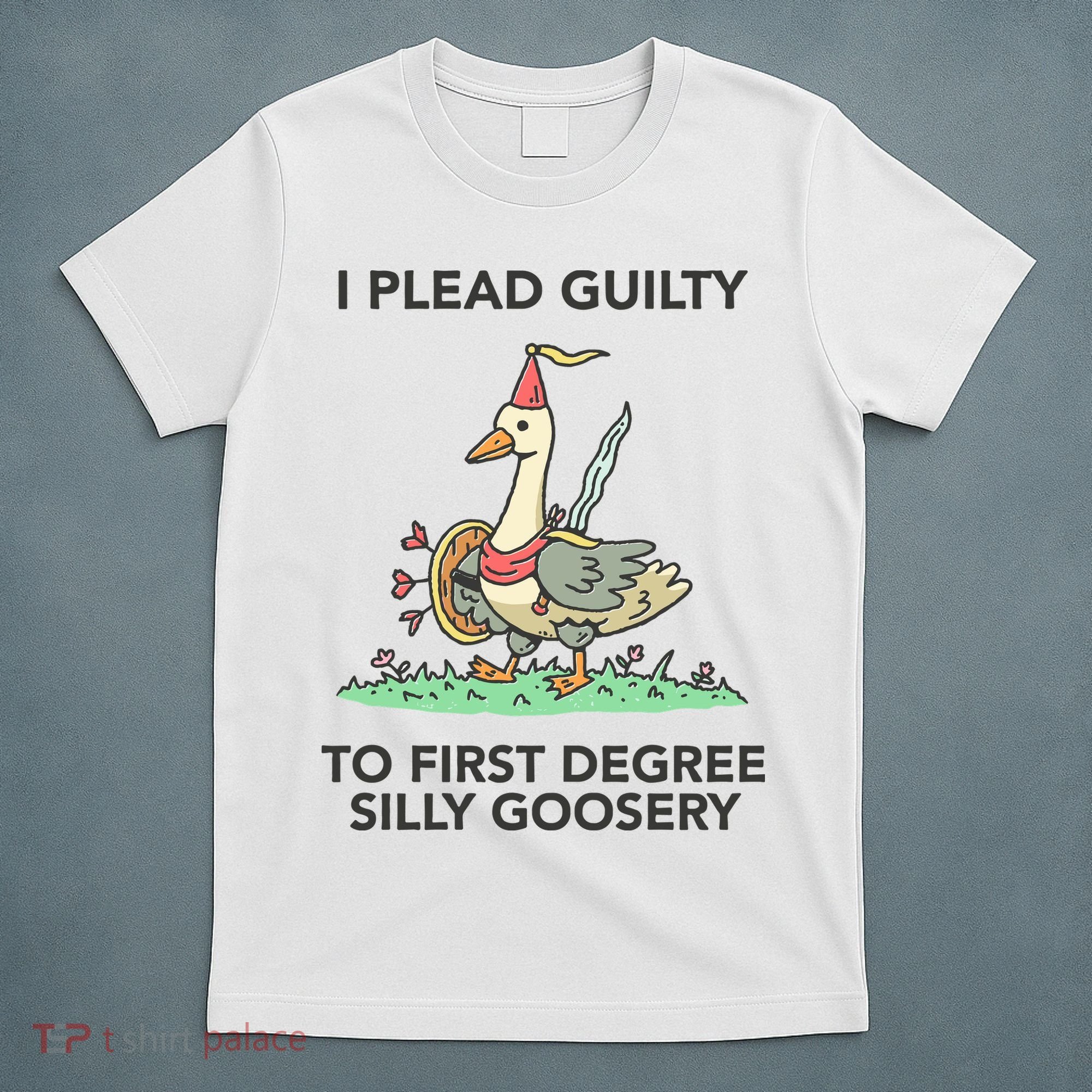 Wizard Of Barge I Plead Guilty To First Degree Silly Goosery T-Shirt