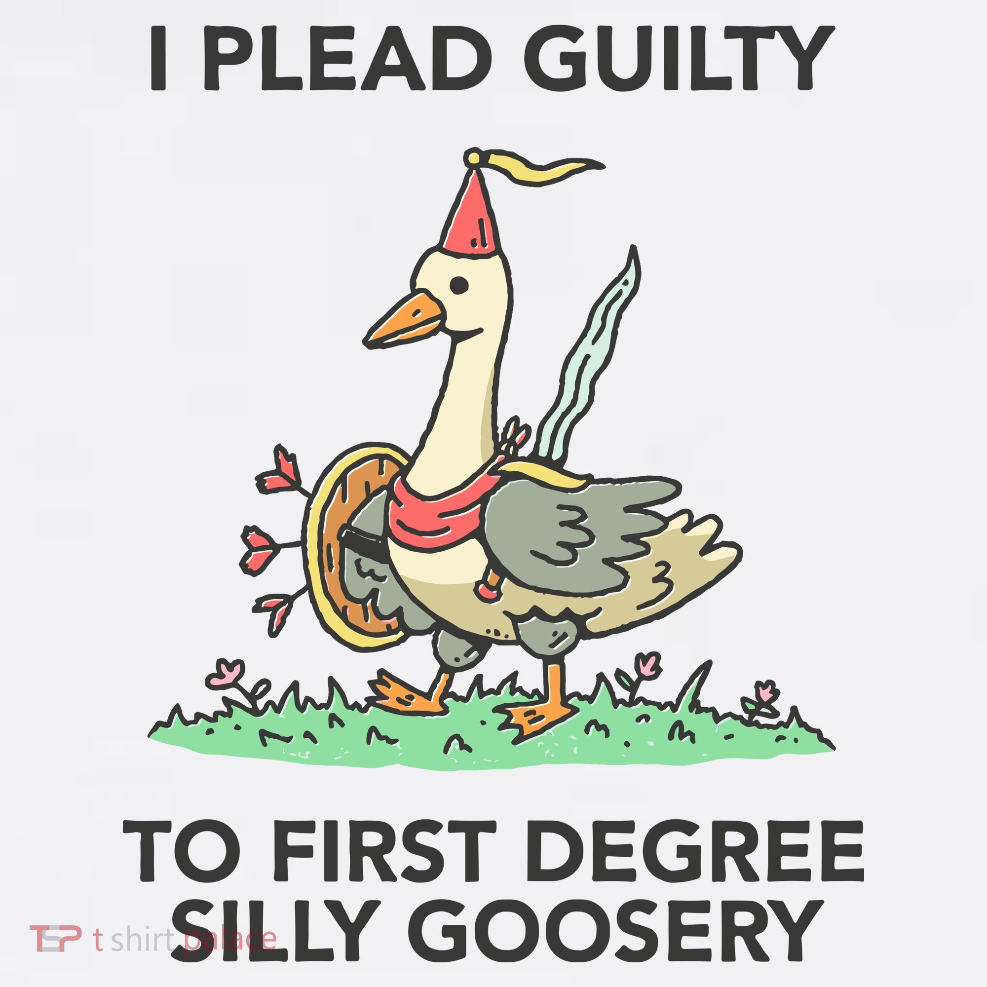 Wizard Of Barge I Plead Guilty To First Degree Silly Goosery T-Shirt