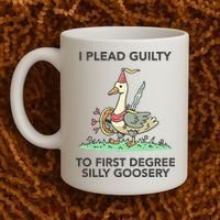 Wizard Of Barge I Plead Guilty To First Degree Silly Goosery Coffee Mug thumb 2