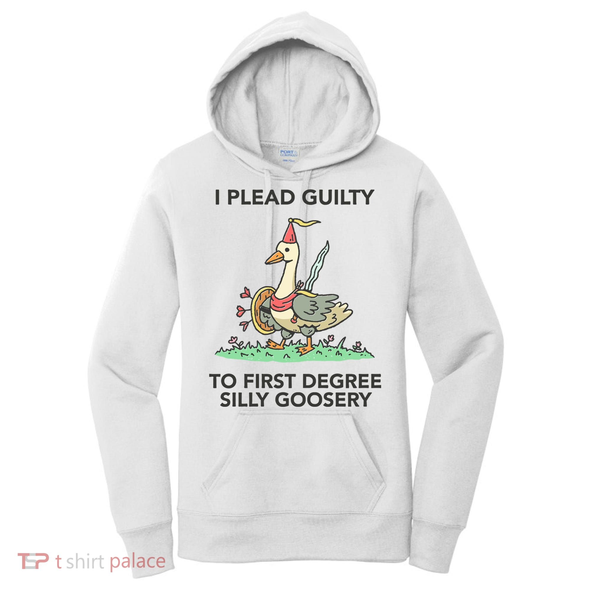 Wizard Of Barge I Plead Guilty To First Degree Silly Goosery Women's Hoodie