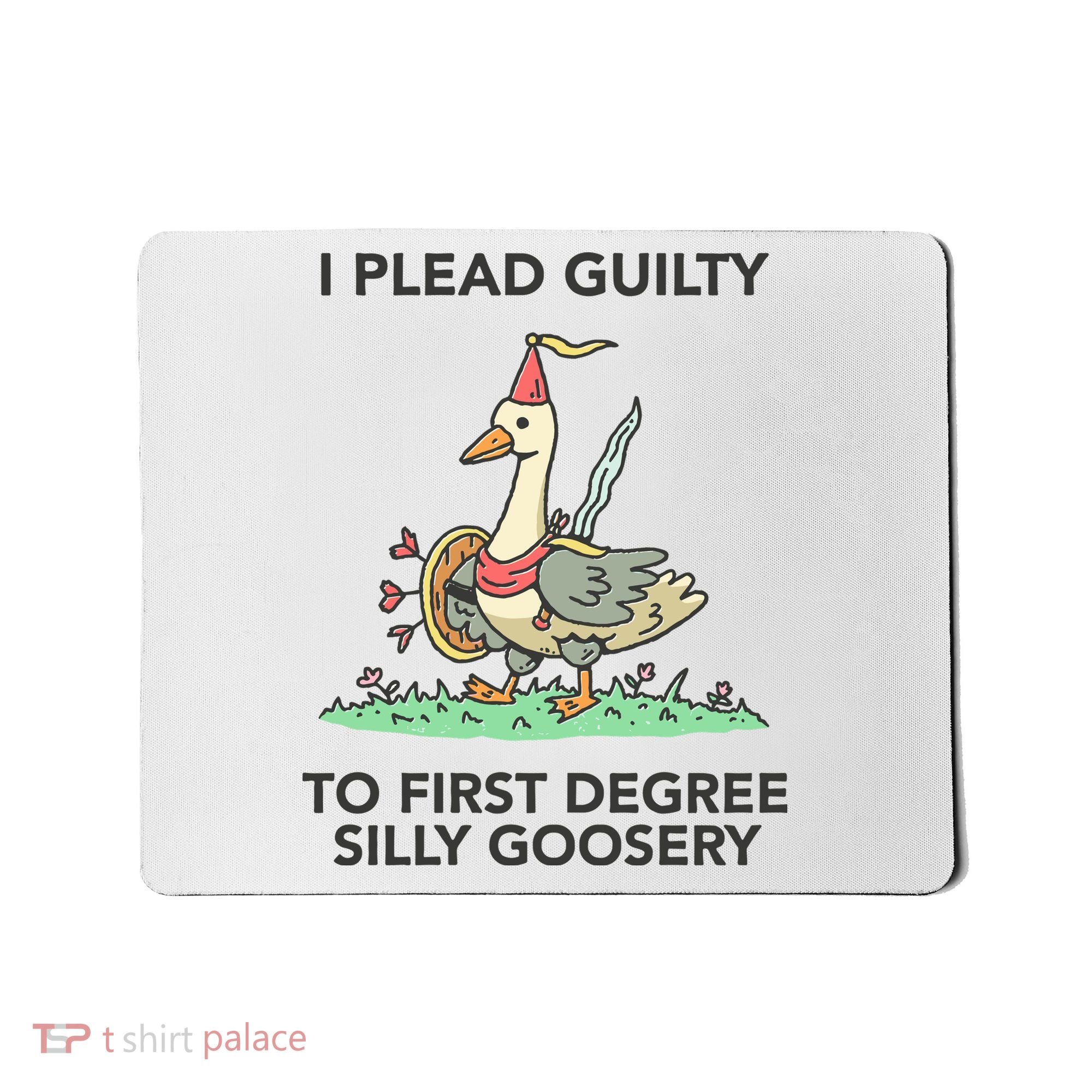 Wizard Of Barge I Plead Guilty To First Degree Silly Goosery Mousepad