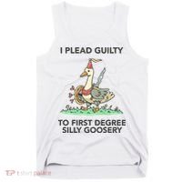 Wizard Of Barge I Plead Guilty To First Degree Silly Goosery Tank Top thumb 0