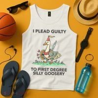 Wizard Of Barge I Plead Guilty To First Degree Silly Goosery Tank Top thumb 4